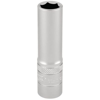 Draper Expert 17544 Hi-Torq® 6 Point Deep Socket 3/8in Sq. Dr. 11Mm each