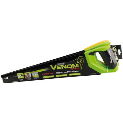 Draper 17693 Venom® Double Ground Handsaws 500Mm (Pack Of 3) per set