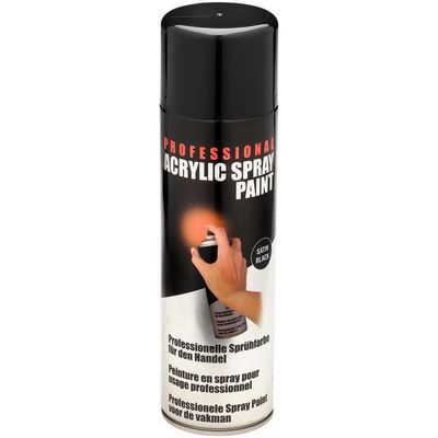 Draper 18013 Satin Spray Paint 400Ml Black each