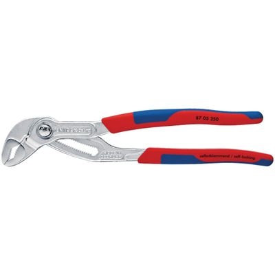 Knipex 18498 Cobra® 87 05 250Sb Chrome Plated Waterpump Pliers 250Mm each