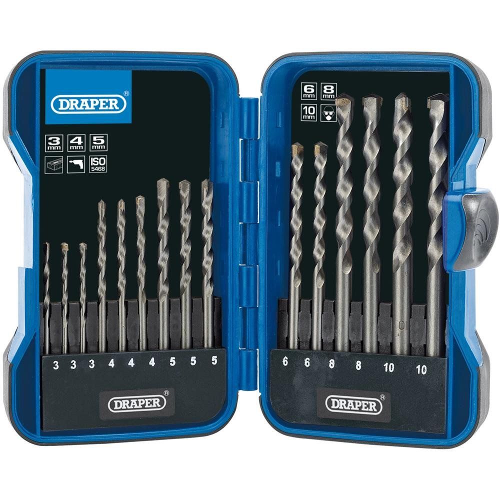 Draper 18550 Masonry Drill Bit Set (15 Piece) per set - Image 1