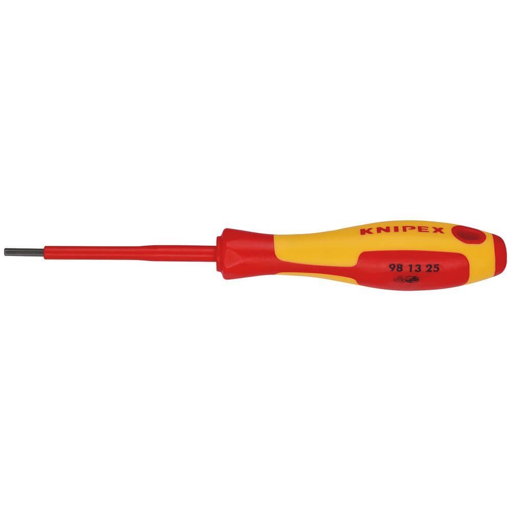 Knipex Knipex 98 13 25 VDE Insulated Hexagon Screwdriver, 2.5 x 75mm - Image 1
