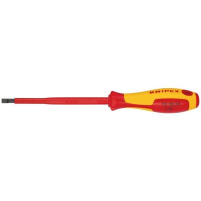 Knipex Knipex 98 20 55 VDE Insulated Slotted Screwdriver 5.5 x 125mm