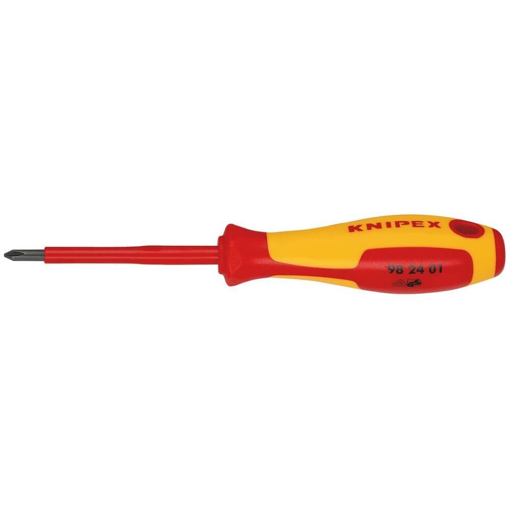 Knipex 98 24 01 VDE Insulated Screwdriver, PH1 x 80mm - Image 1