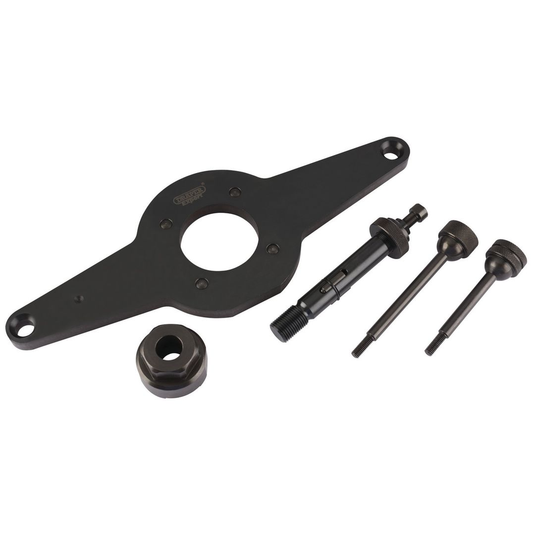 Draper Expert 19197 Vibration Damper Holding Tool (Audi Seat Skoda Volkswagen) per kit - Image 1