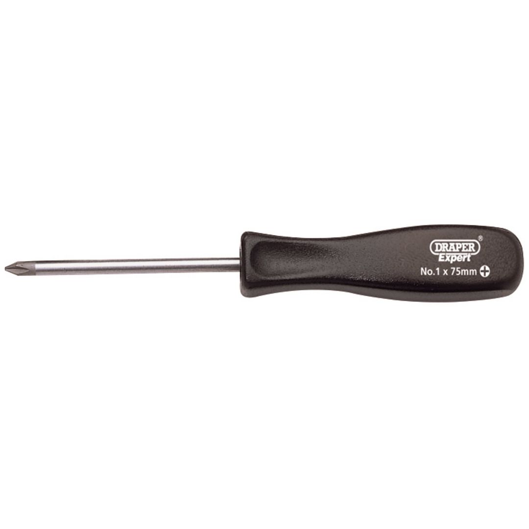 Draper Expert 19532 Cross Slot Mechanicfts Screwdriver No.1 X 75Mm each - Image 1