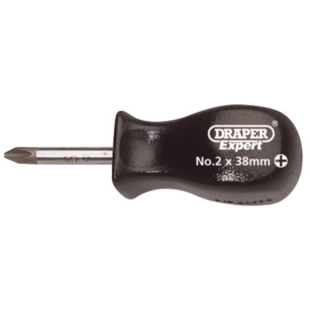 Draper Expert 19541 Cross Slot Mechanicfts Screwdriver No.2 X 38Mm each - Image 1