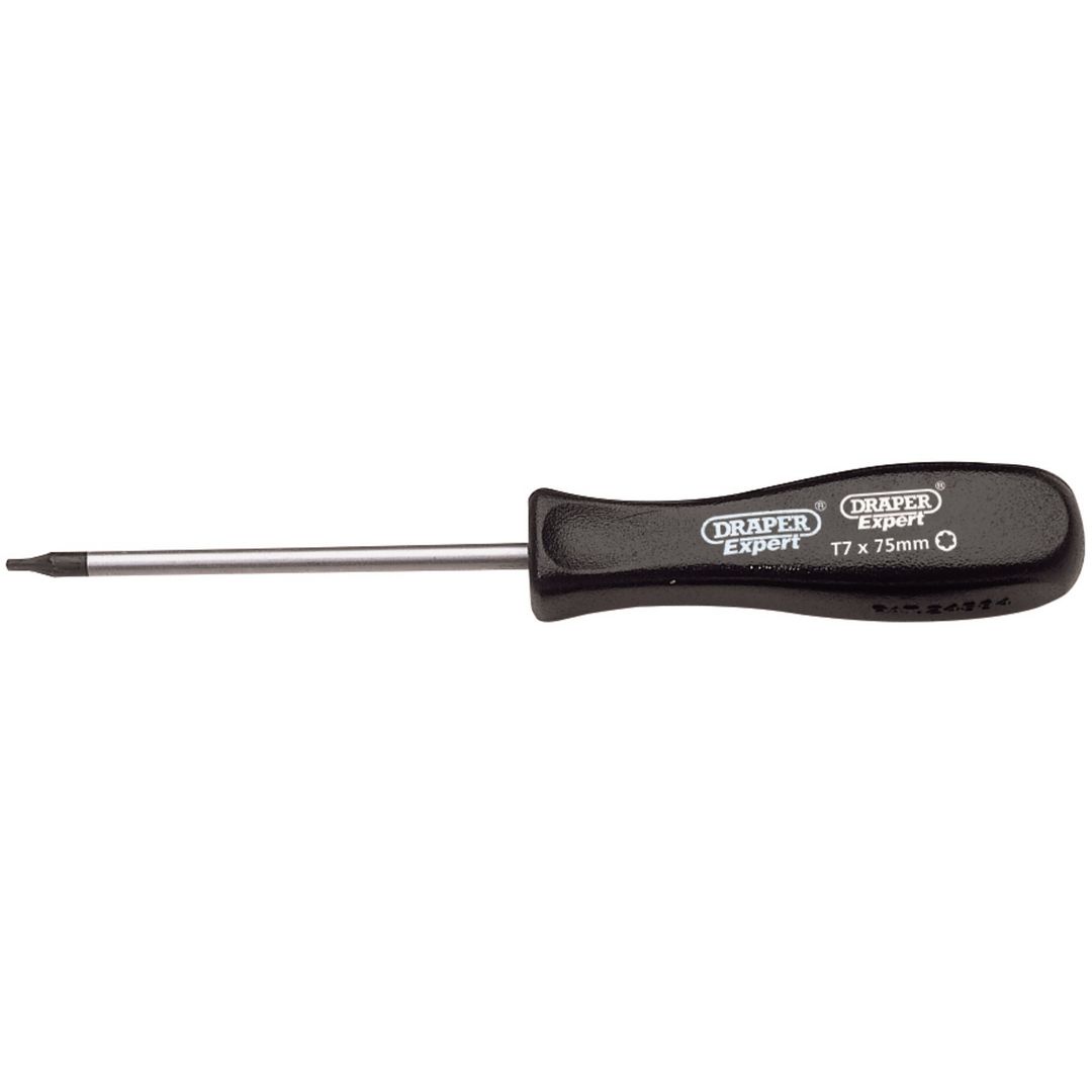 Draper Expert 19550 Draper Tx-Star® Mechanicfts Screwdriver T7 X 75Mm each - Image 1