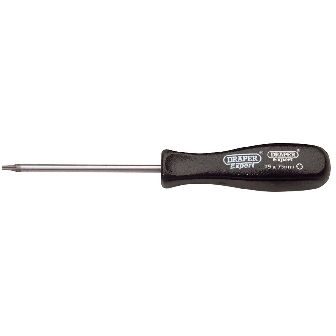Draper Expert 19553 Draper Tx-Star® Mechanicfts Screwdriver T9 X 75Mm each - Image 1