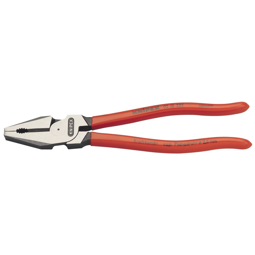 Knipex 19589 02 01 225 Sbe High Leverage Combination Pliers 225Mm each - Image 1