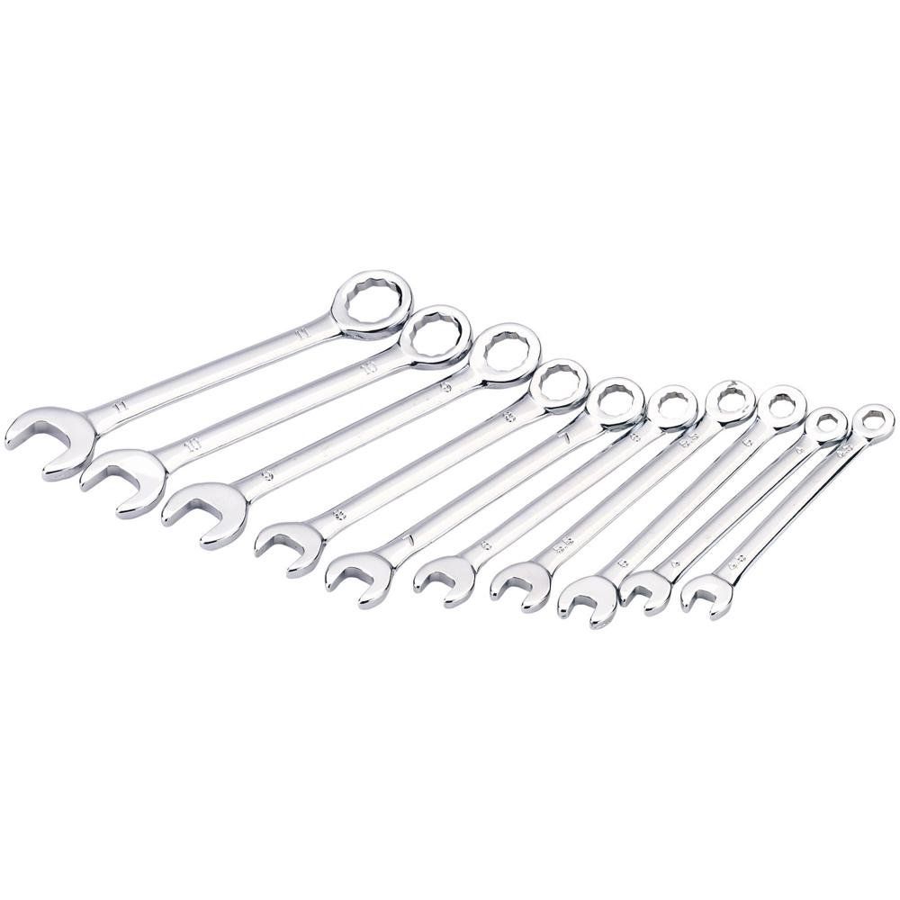 Draper 19756 Metric Midget Combination Spanner Set (10 Piece) per set - Image 1