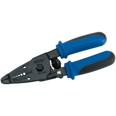 Draper 19779 Spring Loaded Wire Stripper 150Mm each