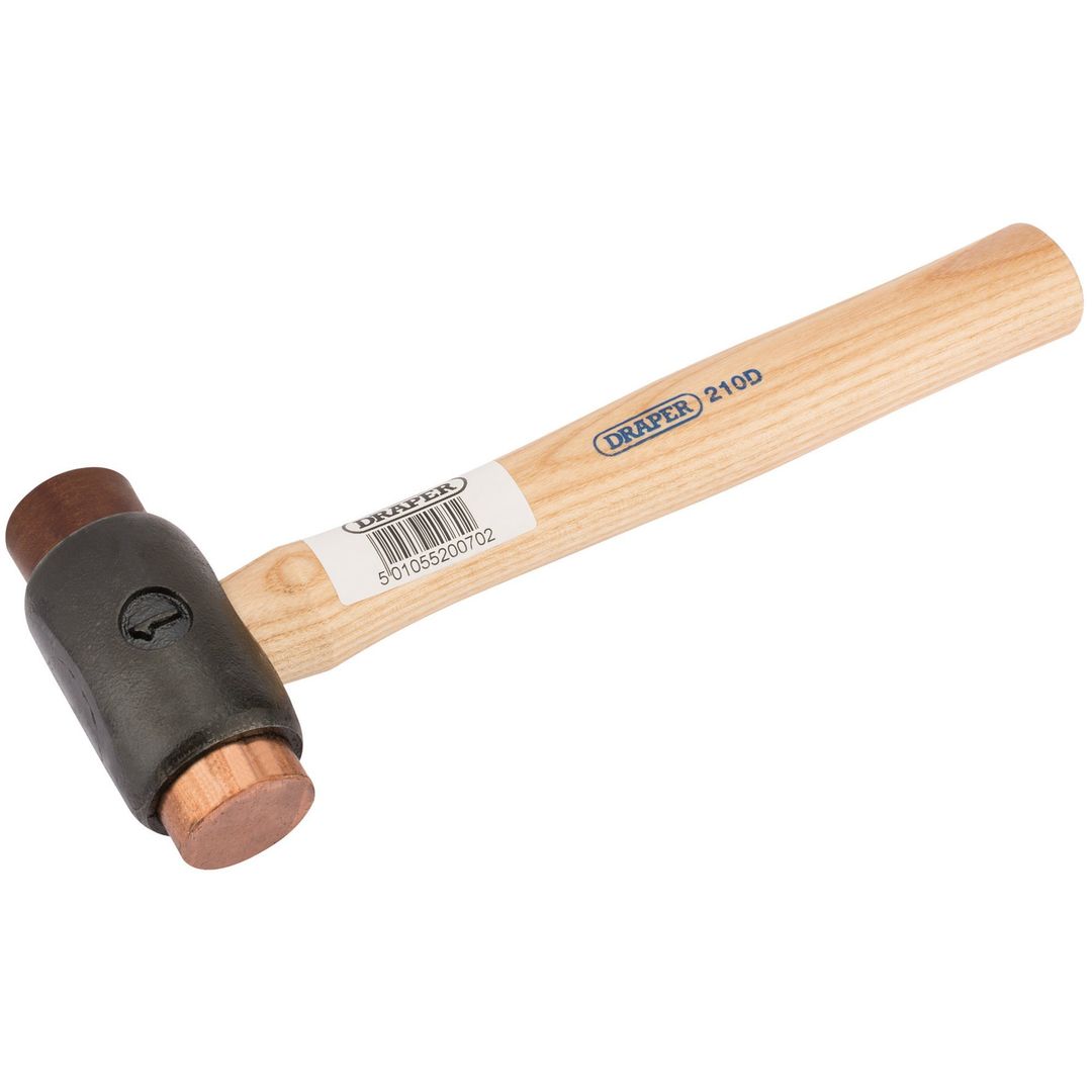 Draper Expert 20070 Copper/Rawhide Faced Hammer 680G/24Oz each - Image 1