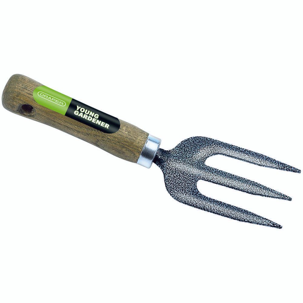 Draper 20697 Young Gardener Weeding Fork With Ash Handle each - Image 1