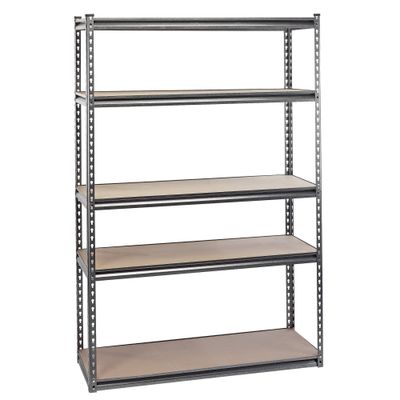 Draper Expert 21663 Heavy Duty Steel Shelving Unit 5 Shelves L1220 X W450 X H1830Mm each