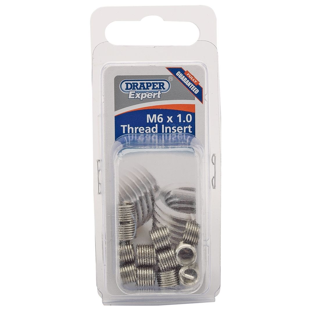 Draper Expert 21708 Metric Thread Insert Refill M6 X 1.0 (Pack Of 12) per pack - Image 1