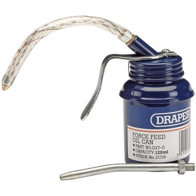 Draper 21716 Force Feed Oil Can 125Ml each