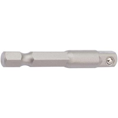 Draper 22182 1/4in Hex. Bit Adaptor X 1/4in Sq. Dr. per bag