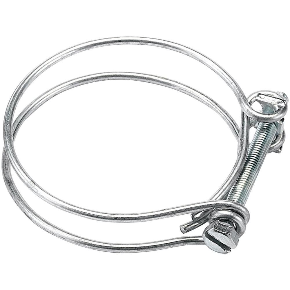 Draper 22599 Suction Hose Clamp 50Mm/2in (Pack Of 2) each - Image 1