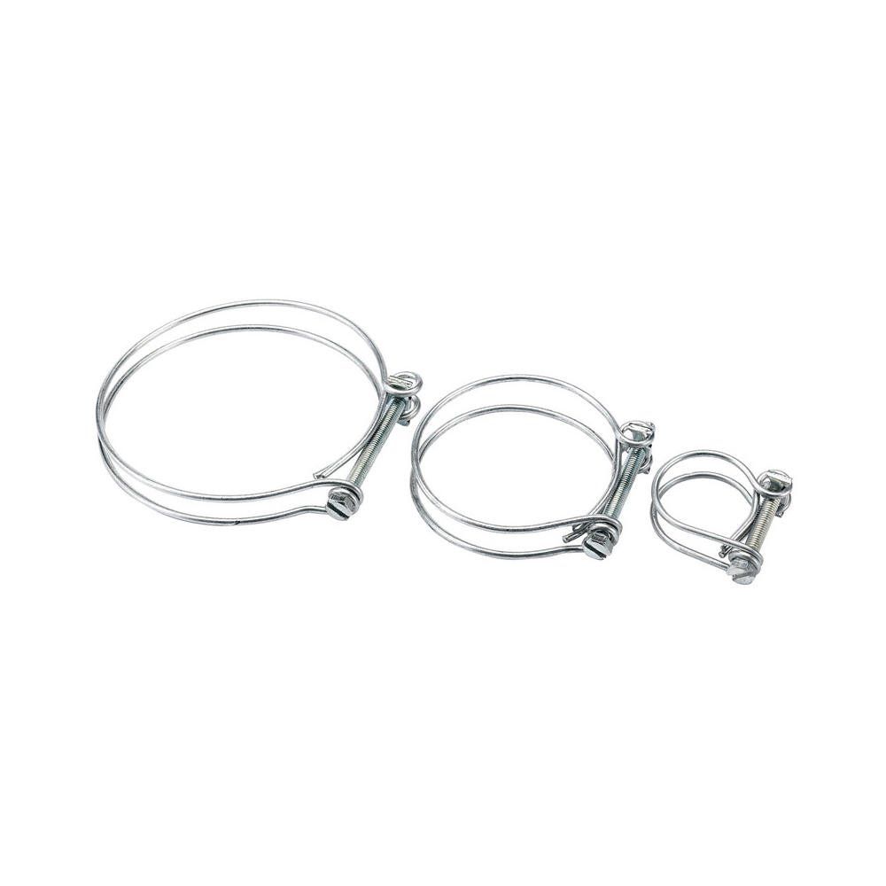 Draper 22601 Suction Hose Clamp 75Mm/3in (Pack Of 2) each - Image 1