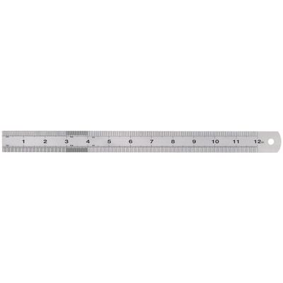 Draper Expert 22671 300Mm Stainless Steel Rule 12in each