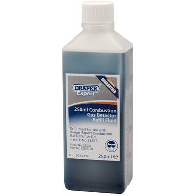 Draper Expert 23304 Combustion Gas Detector Fluid 250Ml each