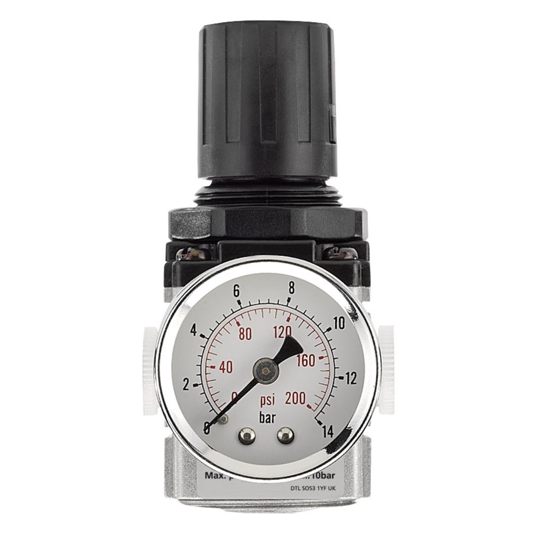 Draper Expert 24329 1/4in Bsp Regulator Unit each - Image 1