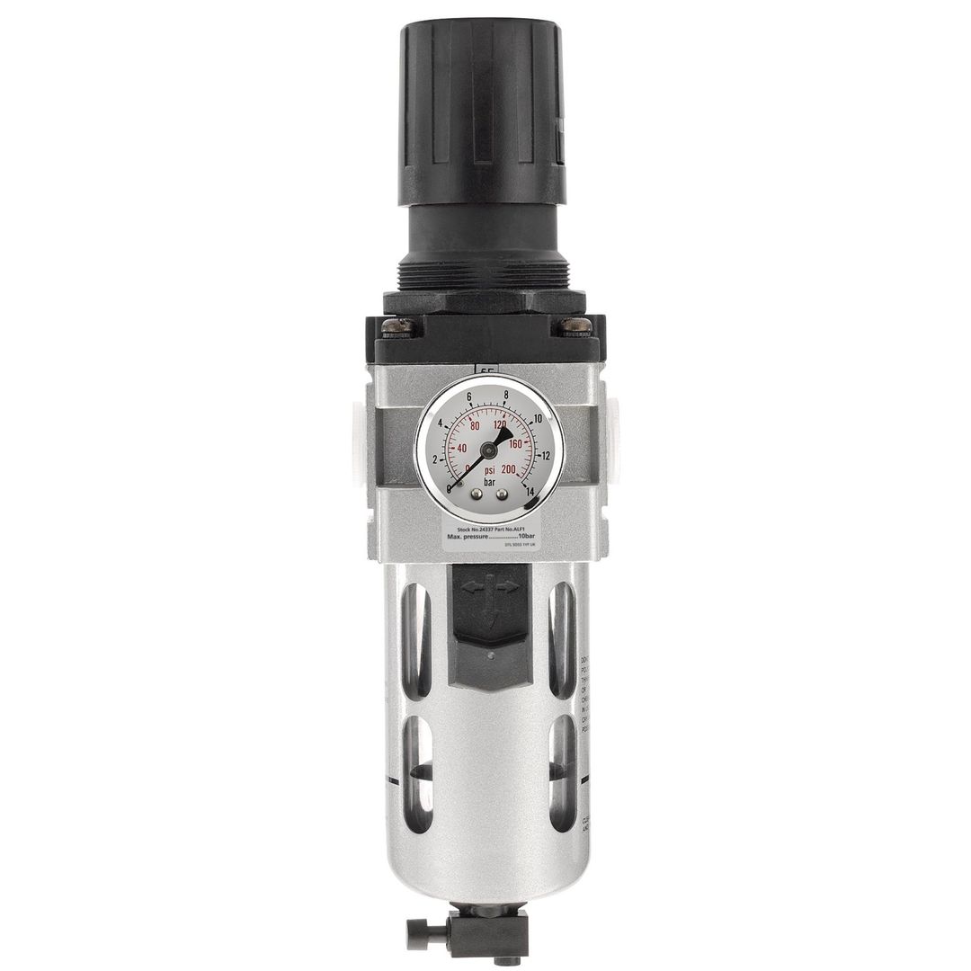 Draper Expert 24338 1/2in Bsp Combined Filter/Regulator Unit each - Image 1