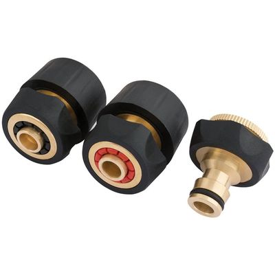Draper 24529 Brass And Rubber Hose Connector Set (3 Piece) per set