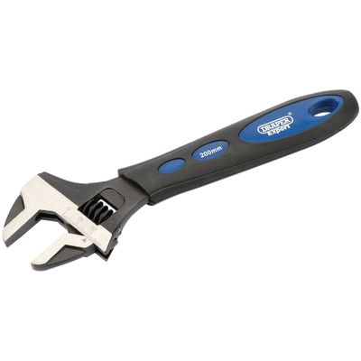 Draper Expert 24894 Soft Grip Crescent-Type Wrench 200Mm each