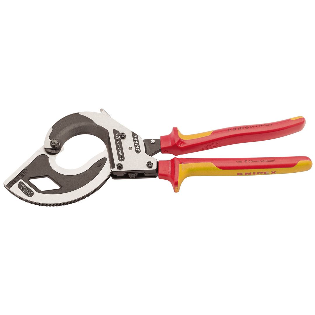 Knipex 25881 95 36 320 Vde Heavy Duty Cable Cutter 350Mm each - Image 1
