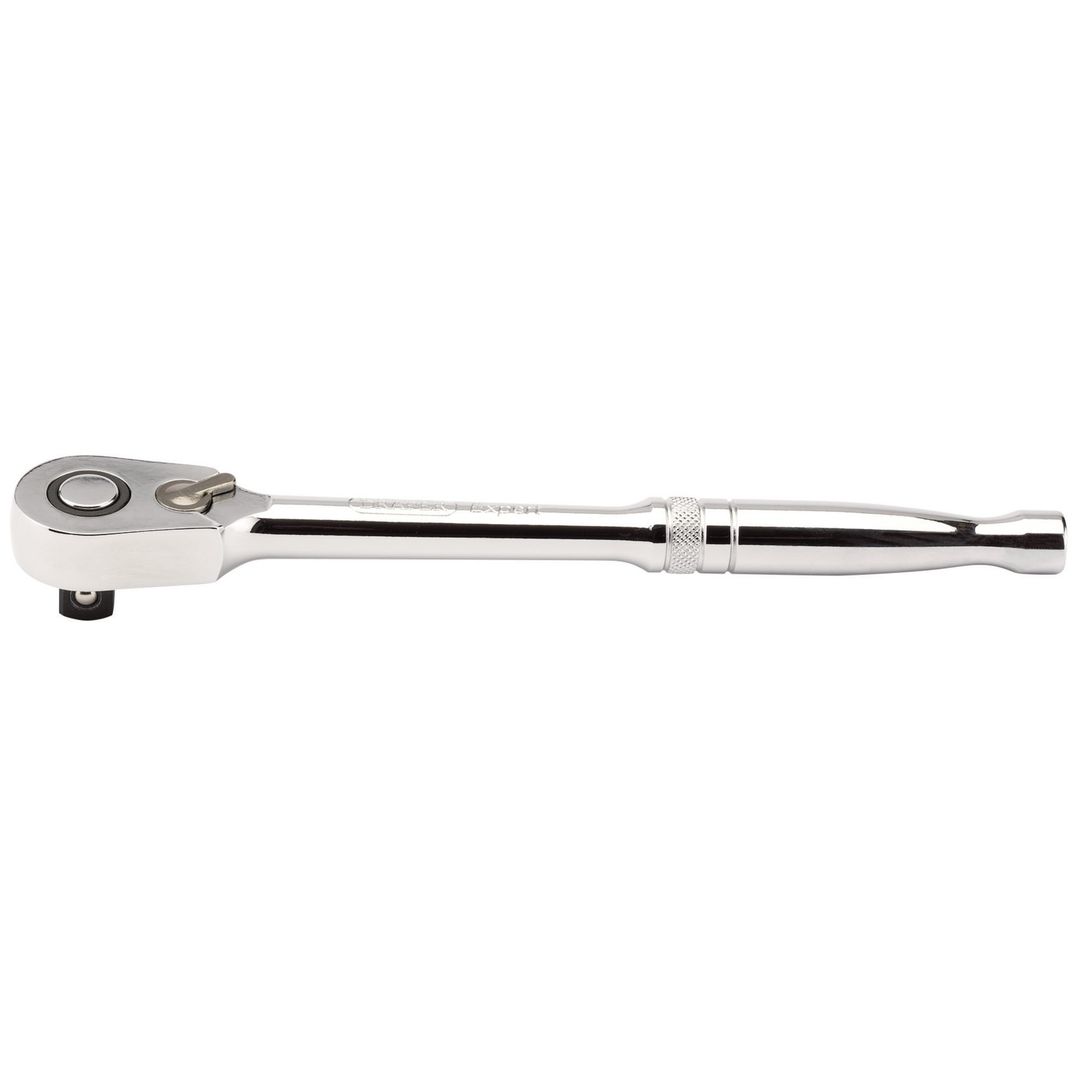Draper Expert 26566 60 Tooth Micro Head Reversible Ratchet 1/2in Sq. Dr. each - Image 1