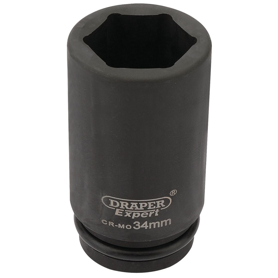 Draper Expert 27142 Hi-Torq® 6 Point Deep Impact Socket 3/4in Sq. Dr. 34Mm each - Image 1