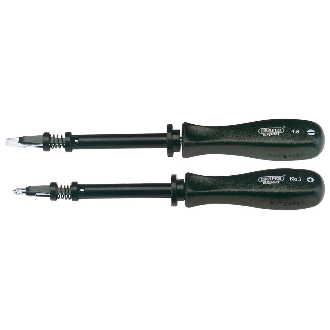Draper Expert 27591 Screw Holding Mechanicfts Screwdriver Set (2 Piece) per set - Image 1