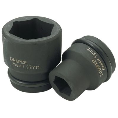 Draper Expert 28660 Hi-Torq® 6 Point Impact Socket 3/4in Sq. Dr. 19Mm each