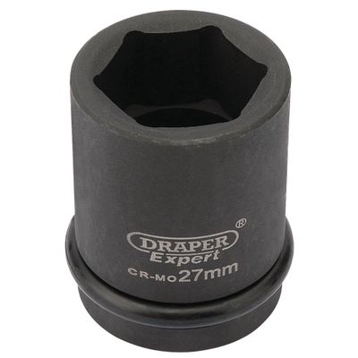 Draper Expert 28719 Hi-Torq® 6 Point Impact Socket 3/4in Sq. Dr. 27Mm each