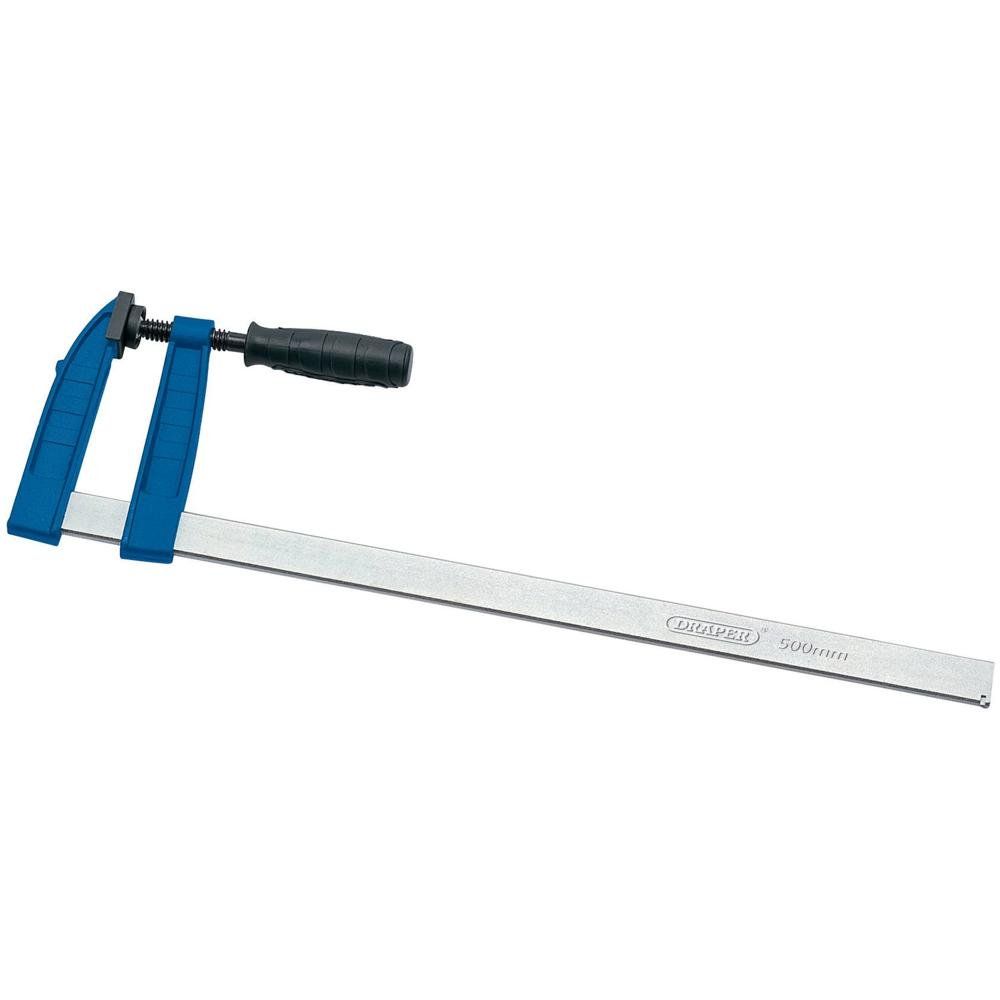 Draper Quick Action Clamp, 500mm x 120mm - Image 1
