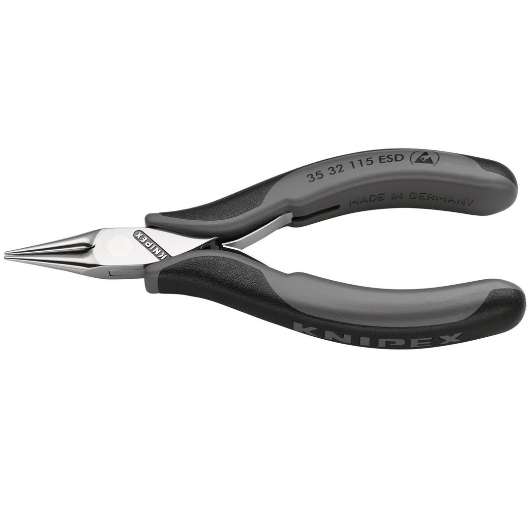 Knipex 30650 35 32 115 Esd Round Jaw Antistatic Pliers 115Mm each - Image 1