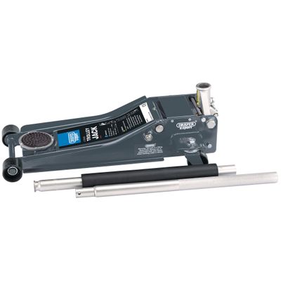 Draper Expert 31481 Professional Low Profile Garage Trolley Jack 2 Tonne each 1