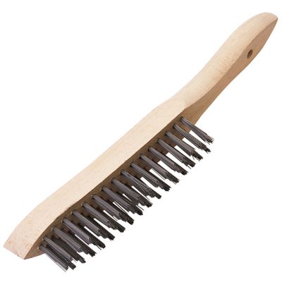 Draper Expert 31548 Heavy Duty 3 Row Wire Scratch Brush 310Mm each