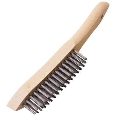 Draper Expert 31563 Heavy Duty 4 Row Wire Scratch Brush 310Mm each