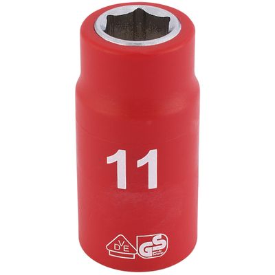 Draper Expert 31571 Fully Insulated Vde Socket 3/8in Sq. Dr. 11Mm each
