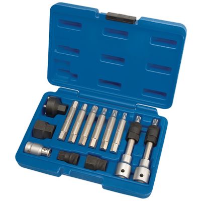 Draper Expert 31913 Alternator Pulley Tool Kit (13 Piece) per kit
