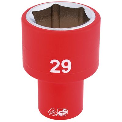 Draper Expert 31988 Fully Insulated Vde Socket 1/2in Sq. Dr. 29Mm each