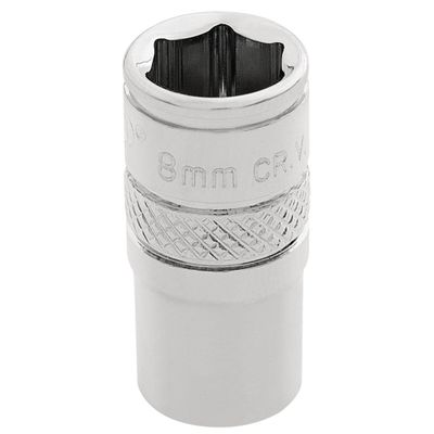 Draper Expert 32536 Hi-Torq® 6 Point Socket 1/4in Sq. Dr. 8Mm each