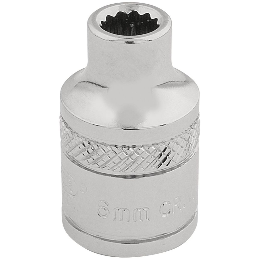 Draper Expert 32766 Hi-Torq® 12 Point Socket 3/8in Sq. Dr. 6Mm each - Image 1