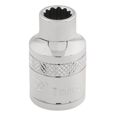 Draper Expert 32767 Hi-Torq® 12 Point Socket 3/8in Sq. Dr. 7Mm each