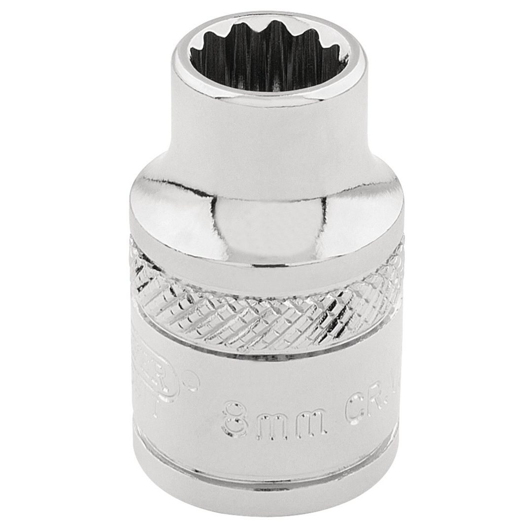 Draper Expert 32768 Hi-Torq® 12 Point Socket 3/8in Sq. Dr. 8Mm each - Image 1