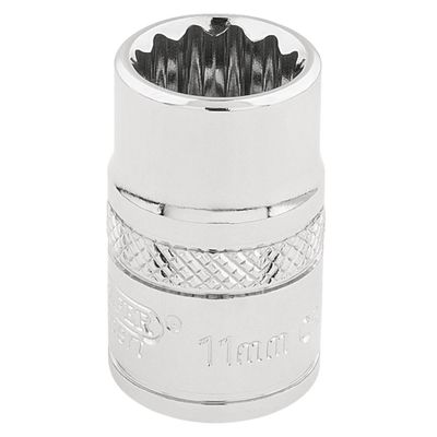 Draper Expert 32771 Hi-Torq® 12 Point Socket 3/8in Sq. Dr. 11Mm each