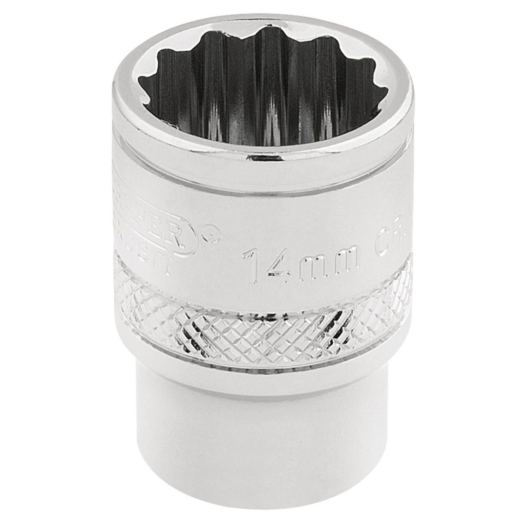 Draper Expert 32777 Hi-Torq® 12 Point Socket 3/8in Sq. Dr. 14Mm each - Image 1
